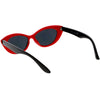 Women's Retro Oval Color Tone Cat Eye Sunglasses C868