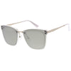 Women's Premium Flat Infinity Mirrored Polarized Lens Sunglasses C882