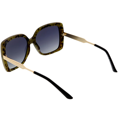 Women's Premium Oversize Square Polarized Lens Sunglasses C884