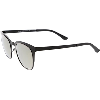 Classic Horn Rimmed Metal Square  Polarized Lens Sunglasses C888
