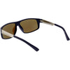Lifestyle Flat Metal Arms  Polarized Lens Rectangle Sunglasses C892