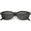 True Vintage Dapper Dead Stock Small Horned Rim Sunglasses C904