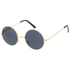 Vintage Inspired Small Round Thin Metal Frame Retro Lennon Sunglasses C919