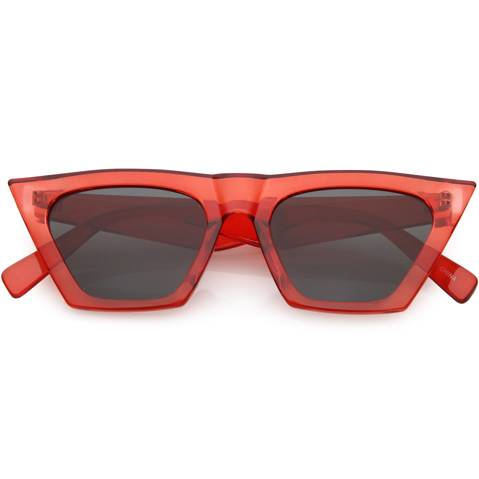 Women's Retro Oversize Wide Pointed Cat Eye Sunglasses C921