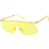 Retro Modern Blade Cut Shield Sports Sunglasses C941