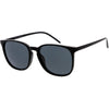 Thin Everyday Lightweight Oversize Horn Rimmed Sunglasses D006