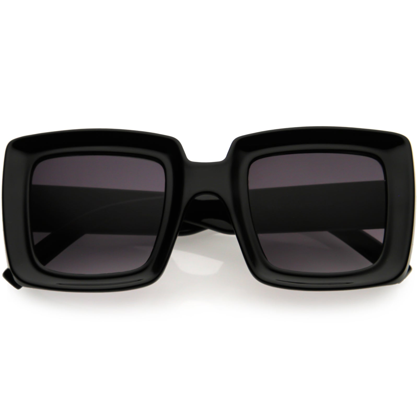 High Fashion 70s Inspired Chunky Square Sunglasses D110