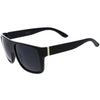 Classy Everyday Action Sports Flat Top Square Sunglasses D111