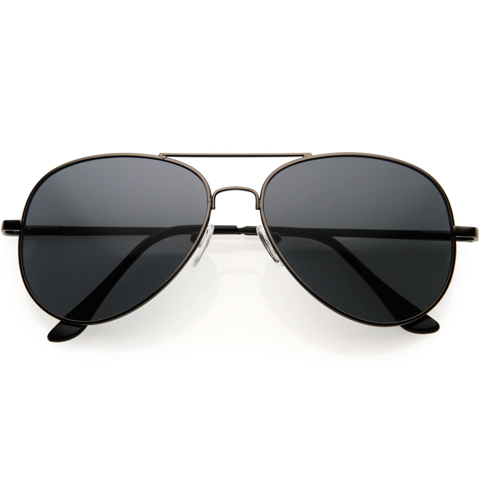 Classic Everyday Medium Sized Metal Aviator Sunglasses D118
