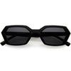 Retro Fashion Neutral Colored Geometric Sunglasses D120