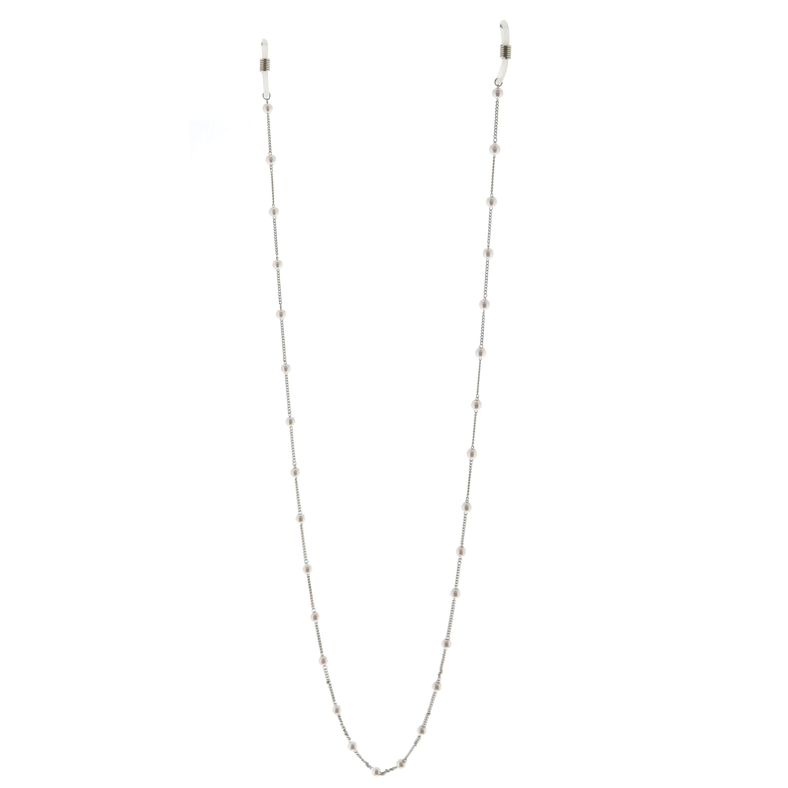 Pearls Decorated Slim Metal Fashion Sunglasses Chain D136