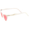 Color Pop 50s Vintage Womens Fashion Rhinestone Cat Eye Sunglasses D176
