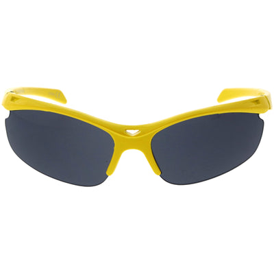 Kids Action Sports Semi Rimless Sporty Sunglasses D186