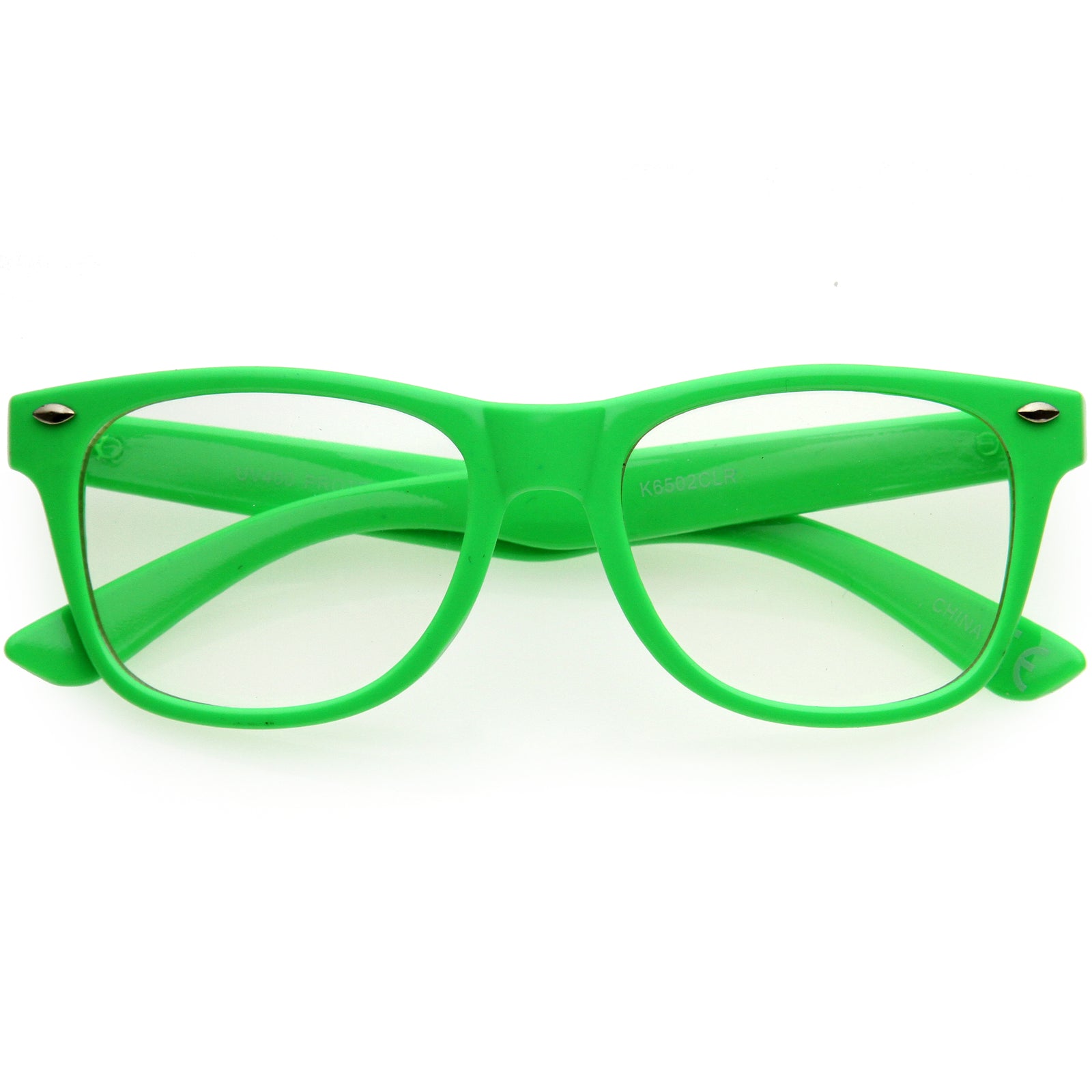 Kids Classic Horn Rimmed Blue Light Glasses D187