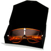 Holographic 6" Fold Up Portable Holo Sunglasses Case D199