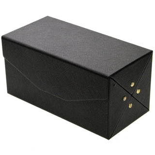 Chic 4 Piece Fold-Up Travelling Sunglasses Case D200 - Black