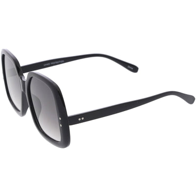 Glam Retro Fabulous Fashion Oversized Square Sunglasses D205