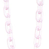 Color Pop 30" Translucent Plastic Face Mask and Glasses Chain