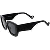 High Fashion Square Thick Rimmed Chunky Sunglasses D236