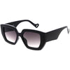 High Fashion Square Thick Rimmed Chunky Sunglasses D236