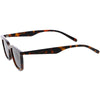 Neutral Modern Horn Rimmed Contemporary Cat Eye Sunglasses D261