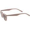 Neutral Modern Horn Rimmed Contemporary Cat Eye Sunglasses D261