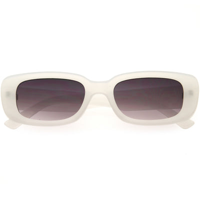 Retro Wide Vintage-Inspired Fashion Square Sunglasses D277