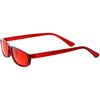Micro Retro Vintage-Inspired 90s Square Sunglasses D304
